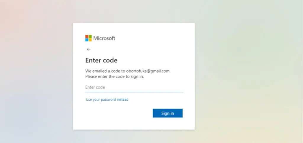 Enter-the-verification-code-received-in-the-corresponding-area-1024x486-1-1024x486 كيفية استرداد كلمة مرور Outlook