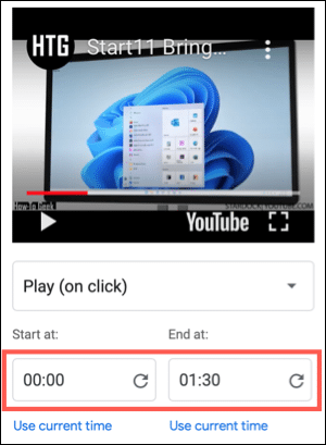 كيفية إضافة مقاطع فيديو وتخصيص التشغيل في Google Slides - %categories