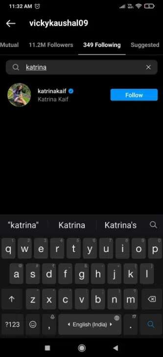 Following-on-Insta-mutual-friend-333x727 كيفية البحث عن شخص ما على Instagram برقم الهاتف