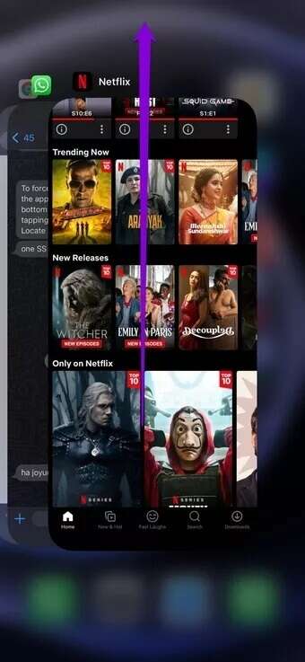 Force-Close-Netflix-on-iPhone_7c4a12eb7455b3a1ce1ef1cadcf29289-340x737 أفضل 8 طرق لإصلاح عدم عمل تطبيق Netflix على iPhone