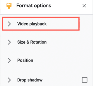 كيفية إضافة مقاطع فيديو وتخصيص التشغيل في Google Slides - %categories