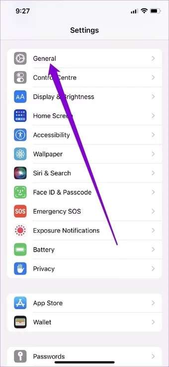 General-Settings-iPhone_7c4a12eb7455b3a1ce1ef1cadcf29289-340x735 أفضل 8 طرق لإصلاح تعطل البريد الصوتي على iPhone