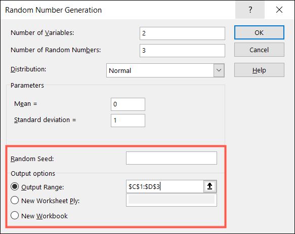 GenerationSeedOutput-ExcelRandomNumbers كيفية إنشاء أرقام عشوائية في Microsoft Excel