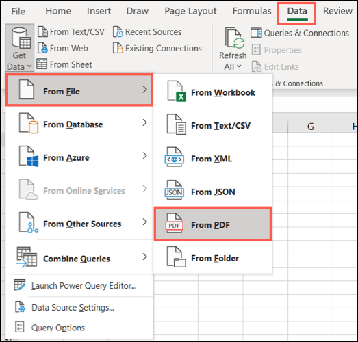 تسريع وحش فن الخط  كيفية استيراد البيانات من ملف PDF إلى Microsoft Excel | أحلى هاوم