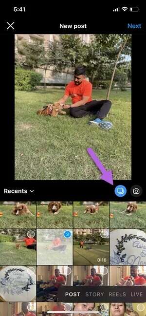 How-to-Add-Multiple-Photos-to-Instagram-Post-or-Story-15_935adec67b324b146ff212ec4c69054f-300x649 كيفية إضافة صور متعددة إلى منشور وقصة Instagram