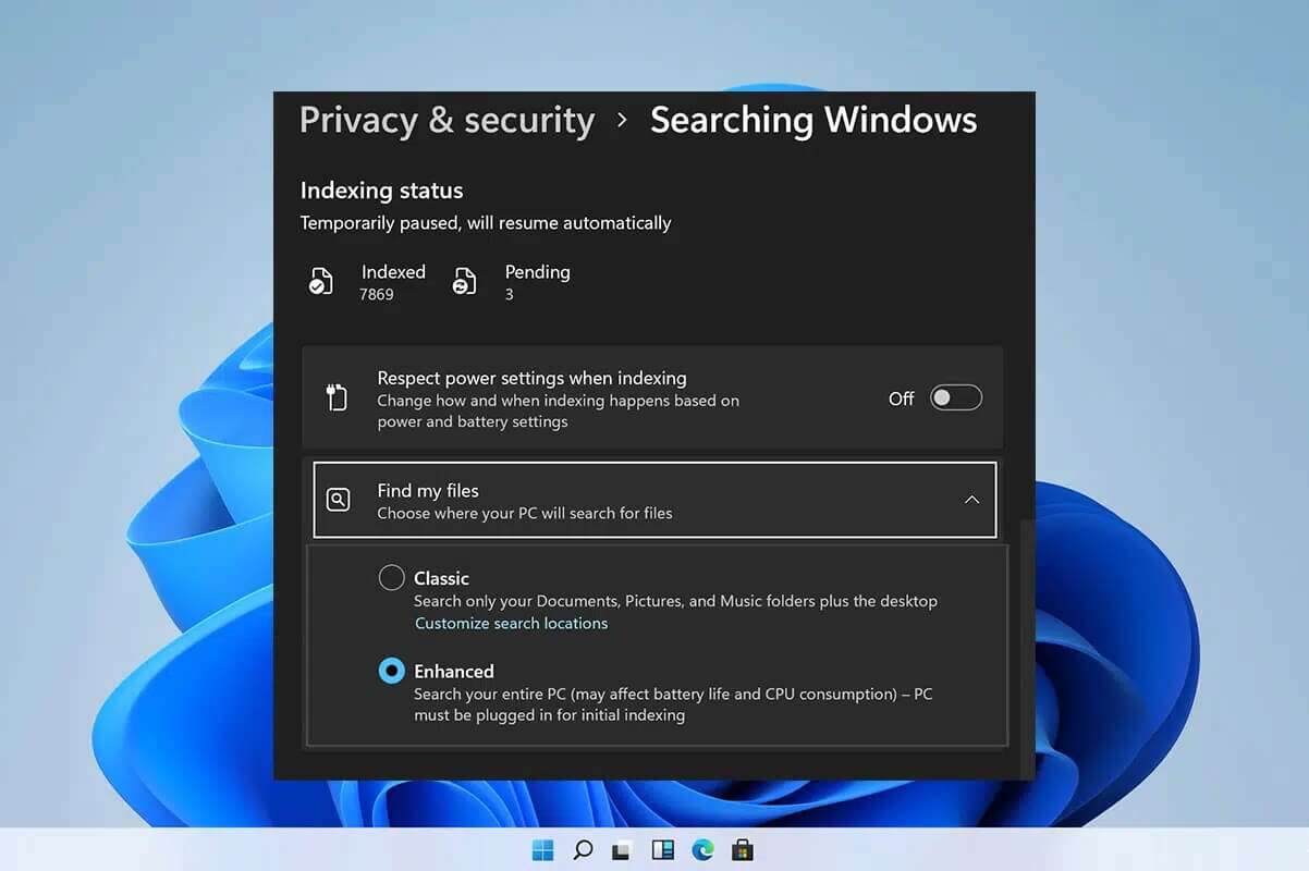 كيفية تعطيل فهرسة البحث في Windows 11 - %categories