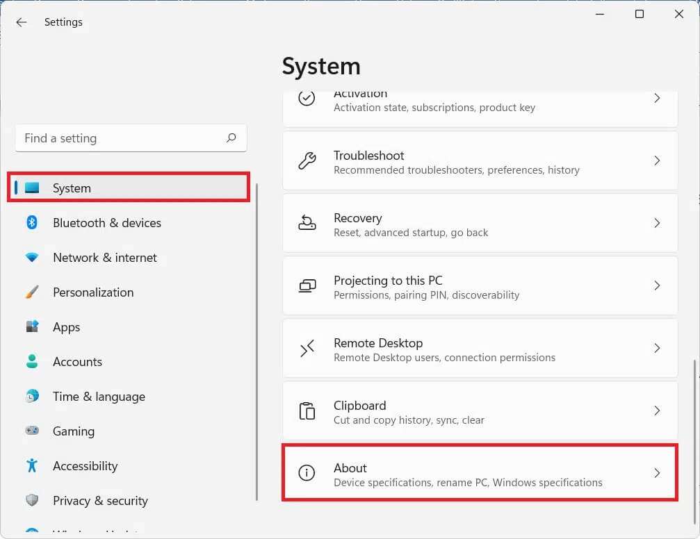 In-the-system-tab-click-on-About-Windows-11-1007x776 كيفية التحقق من تاريخ تثبيت البرنامج في Windows