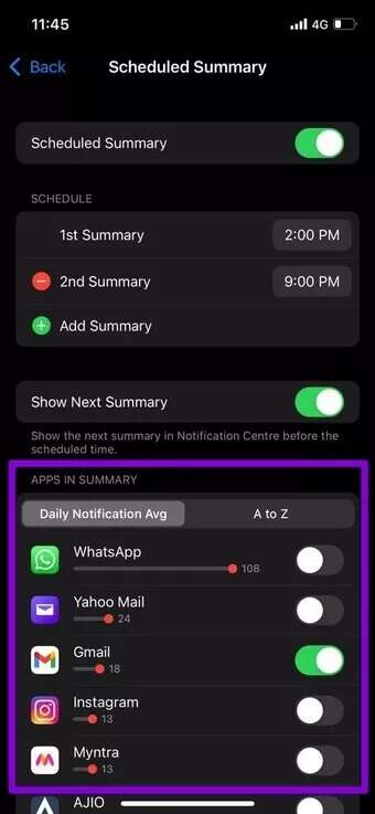 Manage-Apps-in-Notification-Summary-on-iPhone_7c4a12eb7455b3a1ce1ef1cadcf29289-340x737 أفضل 6 طرق لإدارة الإشعارات على iPhone