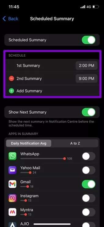 Manage-Notification-Schedule_7c4a12eb7455b3a1ce1ef1cadcf29289-340x737 أفضل 6 طرق لإدارة الإشعارات على iPhone
