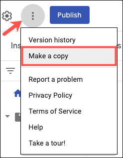 MoreMakeCopy-GoogleSitesCopyPages كيفية نسخ مجموعة من الصفحات على Google Sites