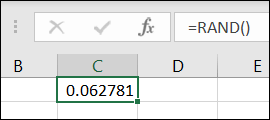 RAND-ExcelRandomNumbers كيفية إنشاء أرقام عشوائية في Microsoft Excel