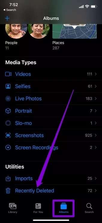 Recently-Deleted-on-iPhone_7c4a12eb7455b3a1ce1ef1cadcf29289-340x737 أفضل 9 طرق لإصلاح خطأ تحميل الصور على iPhone