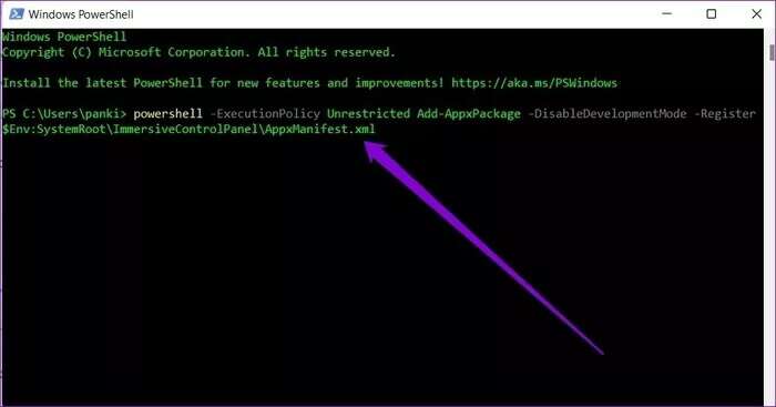 Reinstall-Settings-App_935adec67b324b146ff212ec4c69054f-700x367 أفضل 8 طرق لإصلاح عدم فتح تطبيق الإعدادات أو عدم عمله على Windows 11