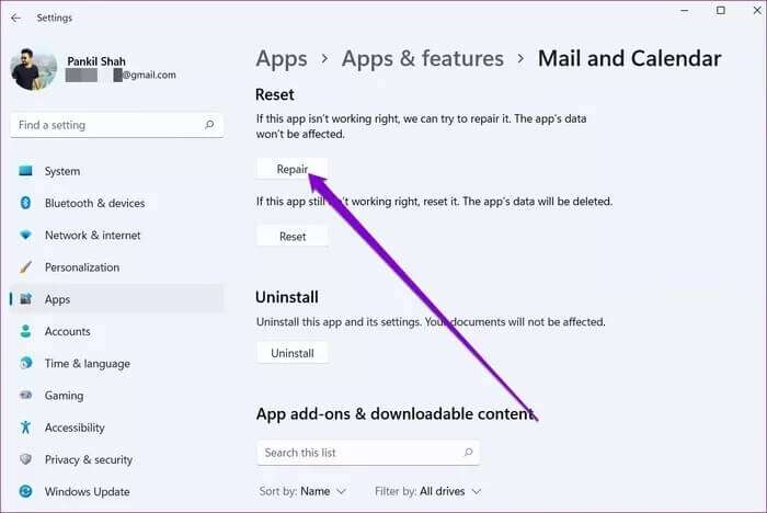 Repair-Mail-App-on-Windows_935adec67b324b146ff212ec4c69054f-700x468 أهم 7 طرق لإصلاح تعطل تطبيق Mail على Windows 11