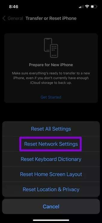 Reset-Network-Settings-iPhone_2021-12-16-060922_7c4a12eb7455b3a1ce1ef1cadcf29289-340x737 أفضل 9 طرق لإصلاح تعطل البحث على YouTube