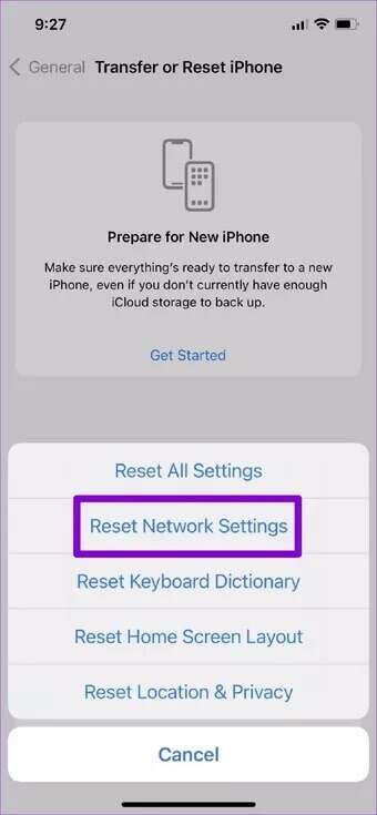 Reset-Network-Settings-on-iPhone_7c4a12eb7455b3a1ce1ef1cadcf29289-340x735 أفضل 8 طرق لإصلاح تعطل البريد الصوتي على iPhone