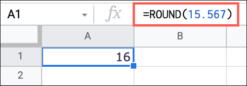 كيفية تقريب الأرقام في Google Sheets - %categories