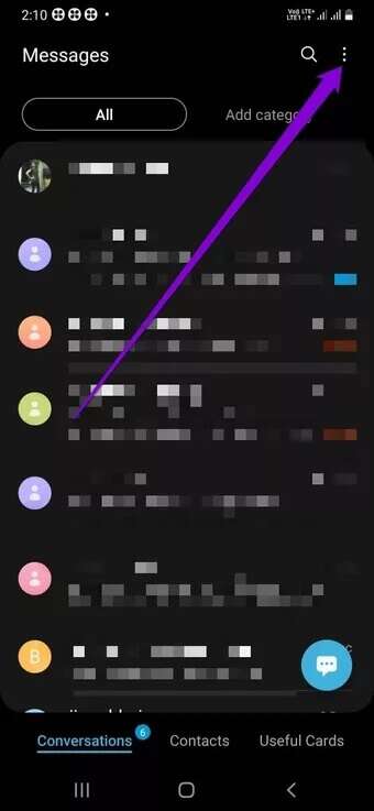 Samsung-Messages-Menu_7c4a12eb7455b3a1ce1ef1cadcf29289-340x737 كيفية حظر الرسائل النصية لشخص ما على Android و iPhone