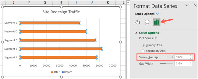 كيفية تراكب المخططات في Microsoft Excel - %categories