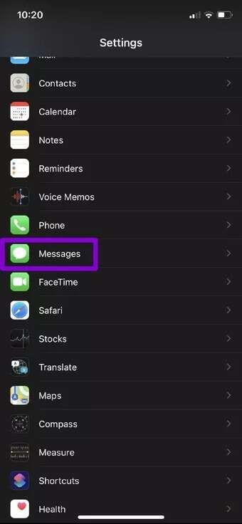 Settings-on-iPhone_2021-12-16-134354_7c4a12eb7455b3a1ce1ef1cadcf29289-340x736 أفضل 3 طرق لإرسال رسائل نصية من جهاز الكمبيوتر