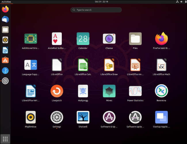 Show-Applications-in-Ubuntu ما هو أوبونتو؟