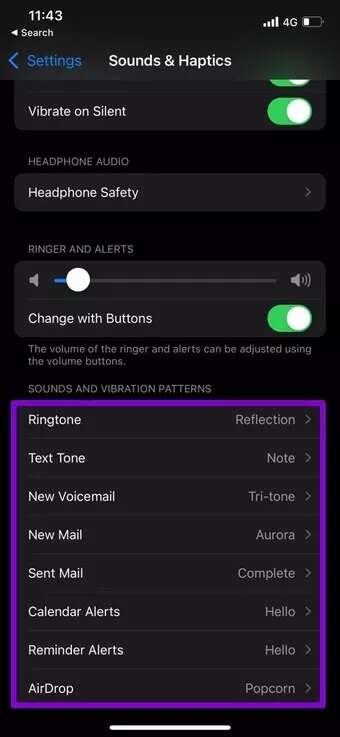 Sound-Haptics-Settings-on-iPhone_7c4a12eb7455b3a1ce1ef1cadcf29289-340x737 أفضل 6 طرق لإدارة الإشعارات على iPhone