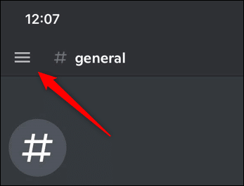 Tap-the-hamburger-menu. ماذا يعني الخمول في Discord؟