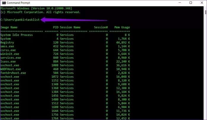 Tasklist-Command-on-Windows_935adec67b324b146ff212ec4c69054f-700x405 أهم 3 طرق لفرض إنهاء برنامج على Windows 11