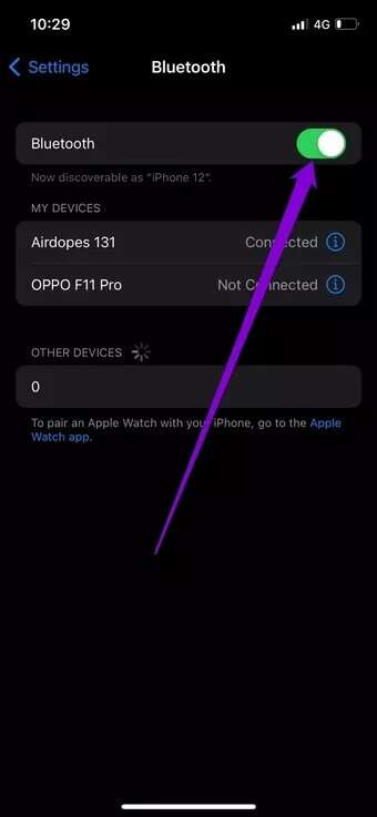 Turn-Off-Bluetooth_7c4a12eb7455b3a1ce1ef1cadcf29289-340x737 أفضل 9 طرق لإصلاح عدم عمل الصوت على iPhone