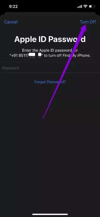 Turn-Off-Find-My-iPhone_7c4a12eb7455b3a1ce1ef1cadcf29289-340x736 أفضل 7 طرق لإصلاح استمرار iPhone في طلب كلمة مرور معرف Apple