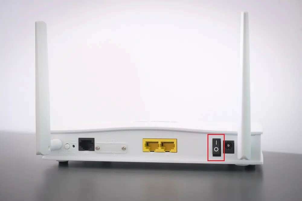 Turn-off-your-Router-1000x666 إصلاح خطأ عدم وجود تكوين IP صالح في Ethernet