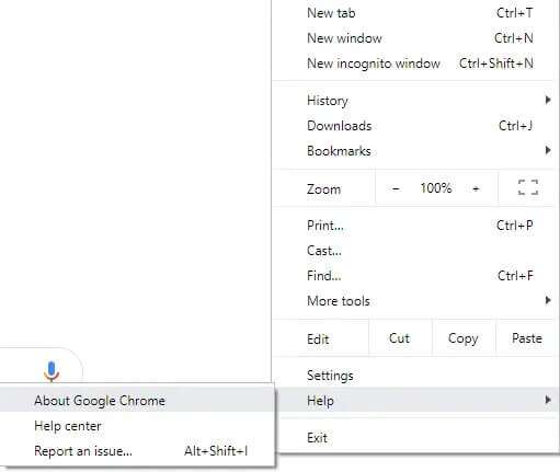 Under-Help-option-click-on-About-Google-Chrome-511x431 إصلاح عدم عمل Crunchyroll على Chrome