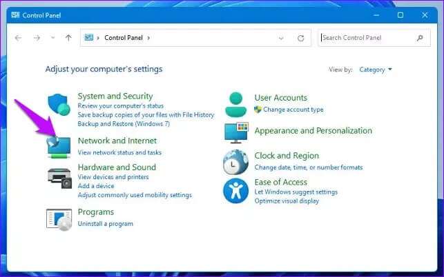 Windows-11-Control-Panel-1_4d470f76dc99e18ad75087b1b8410ea9-643x402 أفضل 6 طرق لإصلاح عدم اتصال تطبيقات Windows 11 بالإنترنت