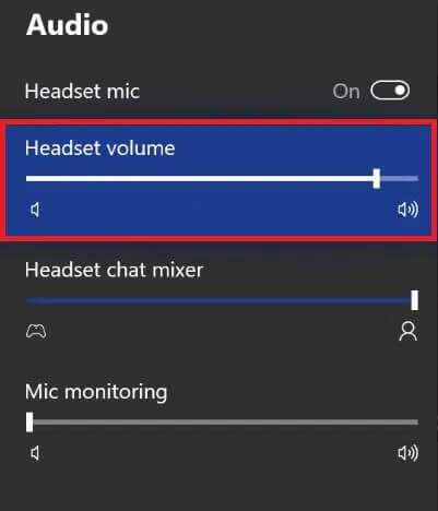 Xbox-Volume-Slider-401x468 إصلاح عدم عمل سماعة Xbox One