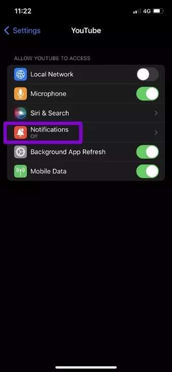 YouTube-Notification-Settings-on-iPhone_7c4a12eb7455b3a1ce1ef1cadcf29289-340x736 أفضل 9 طرق لإصلاح عدم عمل الإشعارات على YouTube