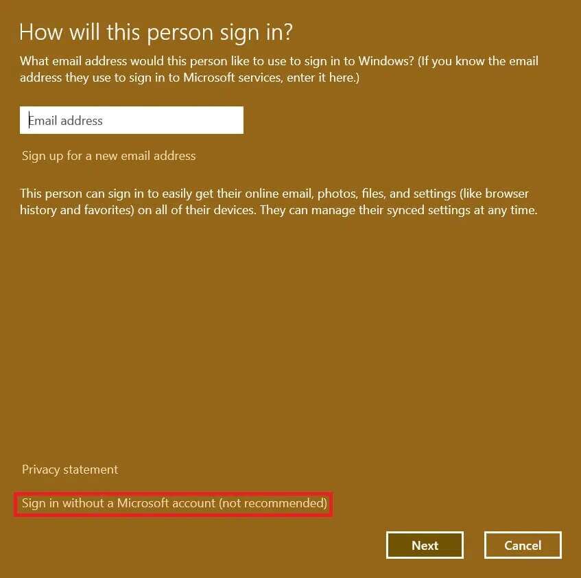 add-a-user-window-847x842 كيفية إنشاء حساب محلي في Windows 11