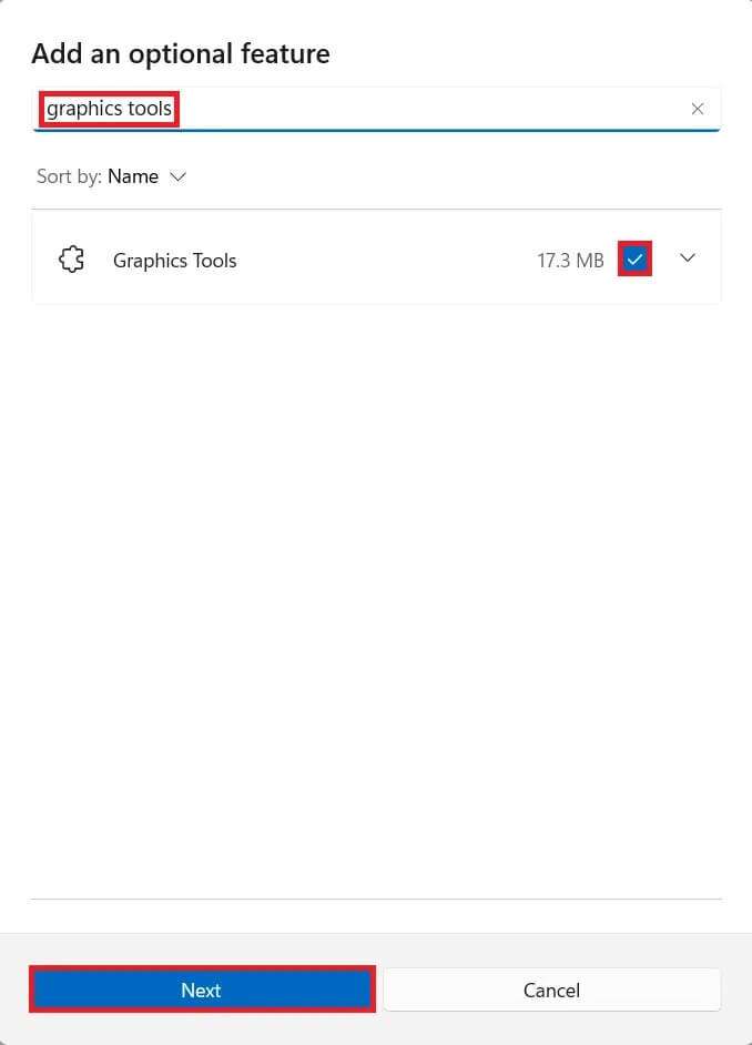 add-optional-feature-dialog-box-678x942 كيفية تثبيت أداة الرسومات في Windows 11