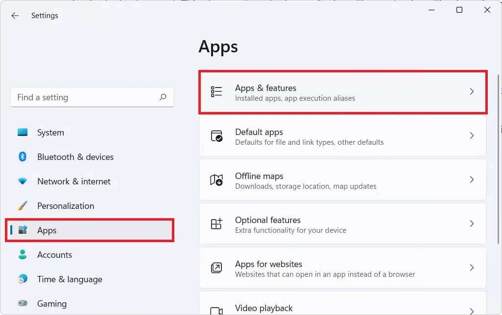 apps-tab-in-settings-section-1025x644 كيفية تعطيل تطبيق Your Phone على Windows 11