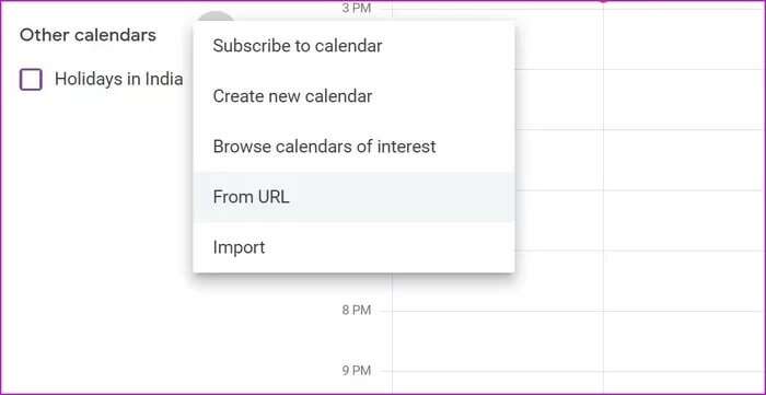 calendar-from-URL_935adec67b324b146ff212ec4c69054f-700x361 كيفية مشاركة تقويم Google مع الآخرين