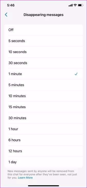 change-disappearing-messages-timer_7c4a12eb7455b3a1ce1ef1cadcf29289-340x736 كيفية إرسال رسائل مختفية في Facebook Messenger