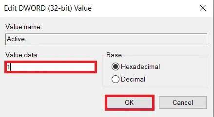 change-the-value-data-to-1-to-enable-the-color-fil-439x241 كيفية تحويل الشاشة إلى الأبيض والأسود في Windows 10