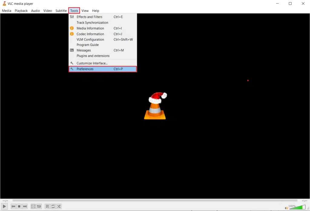 click-on-Tools-and-select-Preferences-in-VLC-media-player-1-1024x699-1-1024x699 كيفية قص الفيديو في Windows 10 باستخدام VLC