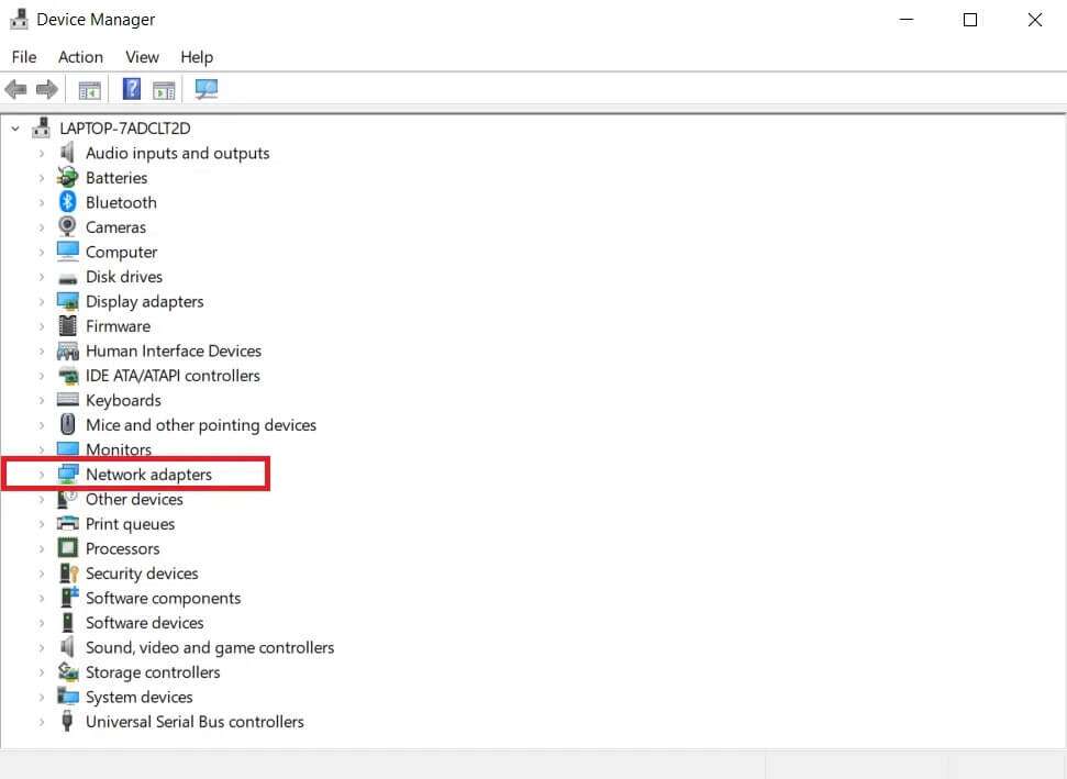 click-on-the-network-adapters-971x709 إصلاح مشكلة عدم عمل محول Wi-Fi في Windows 10
