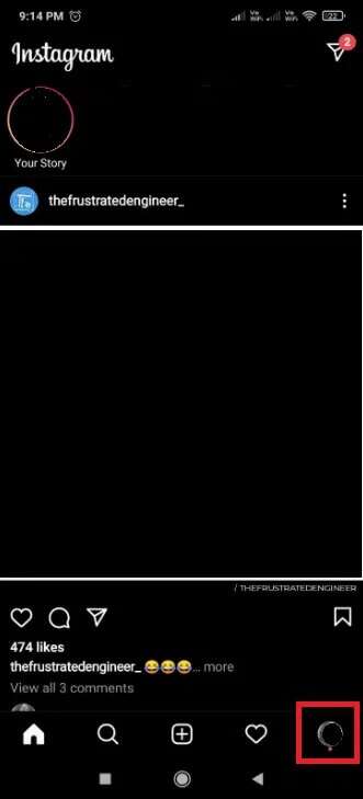click-on-the-profile-icon-on-the-bottom-right-corn.png-1-331x729 كيفية البحث عن شخص ما على Instagram برقم الهاتف