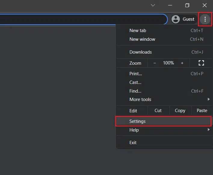 click-on-three-dots-icon-and-select-Settings-in-Chrome-1-1-708x584 كيفية إصلاح عدم فتح ملفات PDF في Chrome