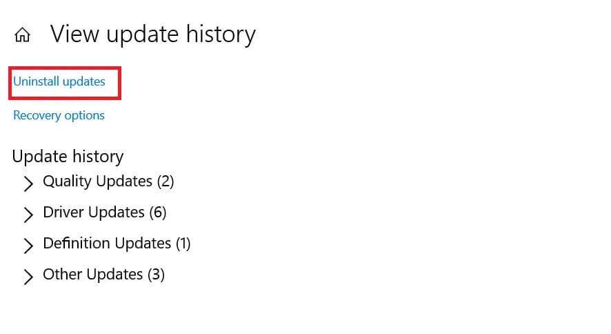 click-on-uninstall-updates-to-view-and-uninstall-t-886x484 إصلاح خطأ عدم تثبيت أجهزة الصوت على Windows 10
