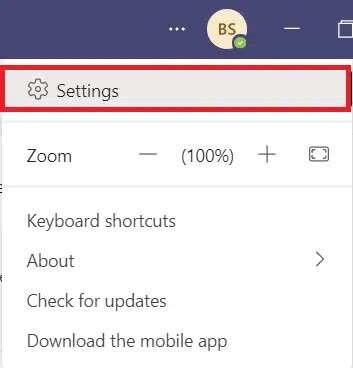 click-settings--353x368 كيفية إيقاف إشعارات Microsoft Teams المنبثقة