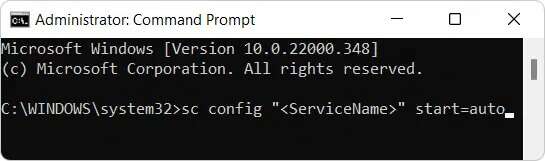 command-prompt-window-10-1-545x161 كيفية تمكين أو تعطيل خدمة في Windows 11