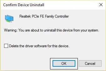 confirm-device-uninstall-339x230 إصلاح خطأ عدم وجود تكوين IP صالح في Ethernet