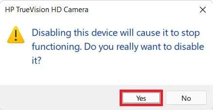 confirmation-dialog-box-for-disabling-webcam-438x227 كيفية إصلاح عدم عمل كاميرا ويب Windows 11